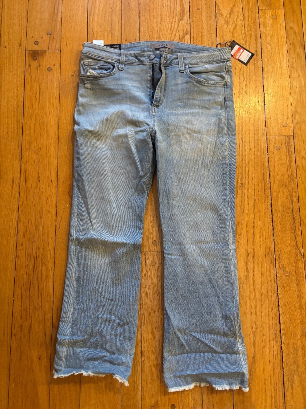 Joes Flawless Mid rise cropped boot jeans